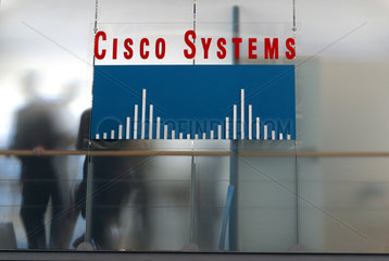Cisco Systems-Messestand auf der Cebit in Hannover