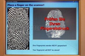 Essen  SECURITY Messe  biometrische Erkennung