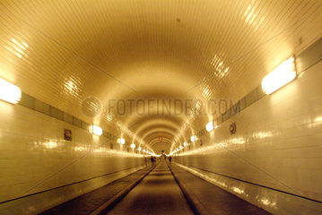 Hamburg  Blick in einen Tunnel