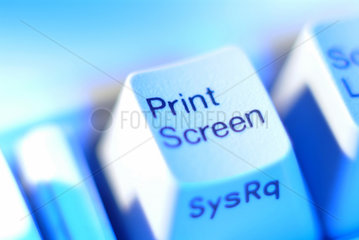 Print-Screen-Taste einer Tastatur