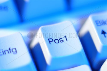 POS1-Taste einer Tastatur