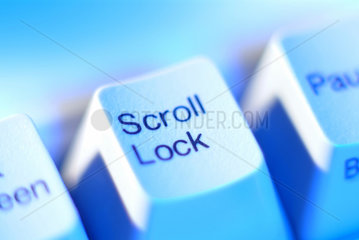 Scroll-Lock-Taste einer Tastatur