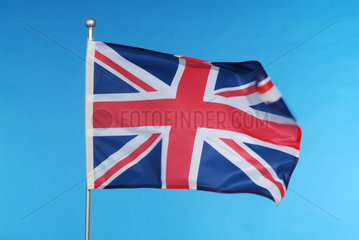 Hamburg  die Nationalflagge von Grossbritannien