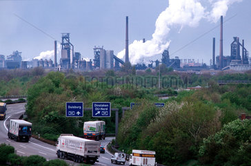 Duisburg  ThyssenKrupp Industrielandschaft