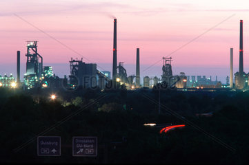 Duisburg  ThyssenKrupp Industrielandschaft