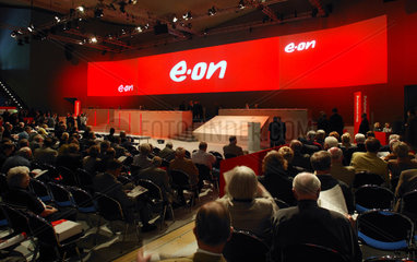 e.on Hauptversammlung in Essen