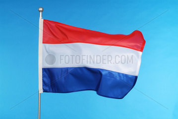 Hamburg  die Nationalflagge der Niederlande