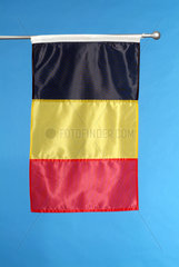 Hamburg  die Nationalflagge von Belgien