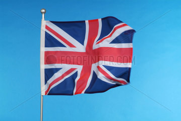 Hamburg  die Nationalflagge von Grossbritannien