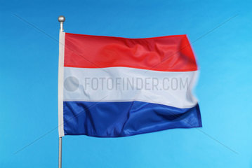 Hamburg  die Nationalflagge der Niederlande