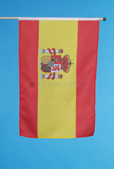 Hamburg  die Nationalflagge von Spanien