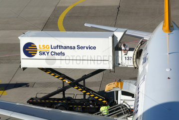 LSG Lufhansa Service am Duesseldorfer Flughafen