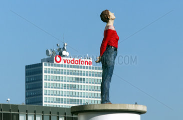 Vodafone Saeulenheilige und Verwaltung in Duesseldorf