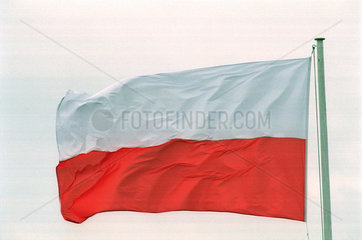 Die polnische Fahne