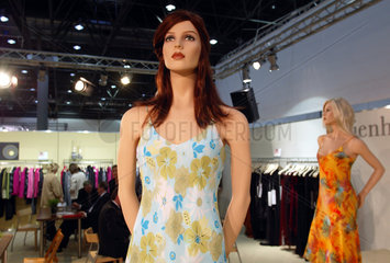 Messestand auf der Modemesse CPD woman man in Duesseldorf