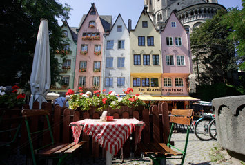 Koeln  Gastronomie in der Altstadt