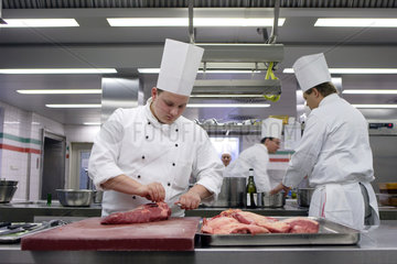 Auszubildender zum Koch bei HENKEL in Duesseldorf
