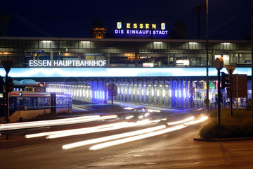 Essen  Stadtansicht am Hauptbahnhof
