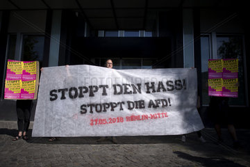 Protest gegen AfD  PK Grossdemo