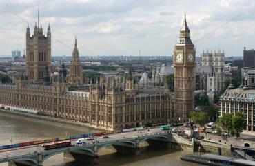 London  House of Parliament mit Big Ben