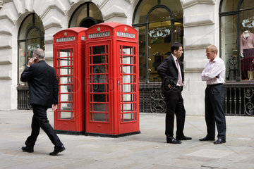London  Telefonzellen