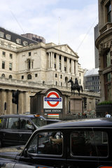 London  Finanzviertel  Bank Station