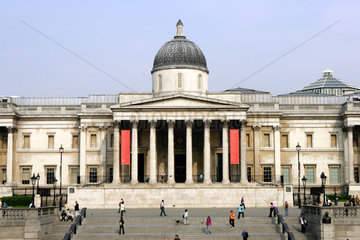 London  National Gallery am Trafalgar Square