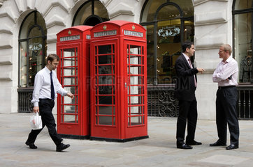 London  Telefonzellen