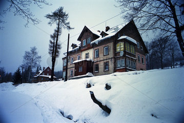 Haus im Riesengebirge (Karkonosze)  Polen