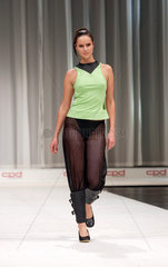 Modemesse CPD in Duesseldorf  CATWALK WITH BALL