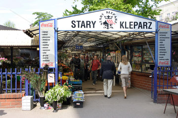 Polen  Krakau  Markt von Kleparz