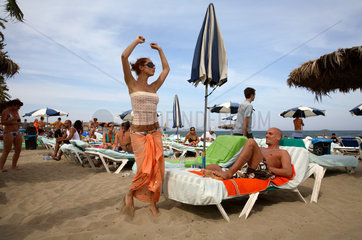 Ibiza  Platja den Bossa  Bora Bora Disco Beach