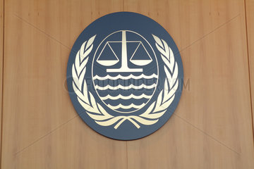 Hamburg  Deutschland  Logo des Internationalen Seegerichtshofes