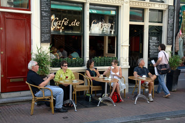Amsterdam  Strassencafe