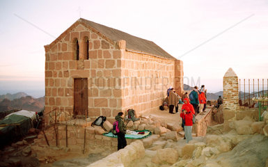 Kapelle auf dem Berg Sinai  Aegypten