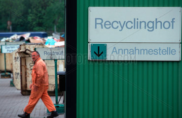 Recyclinghof  Muelldeponie in Gelsenkirchen