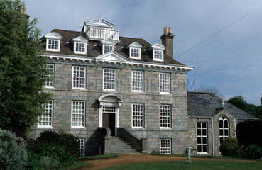 Kanalinseln  Guernsey  Herrenhaus Sausmarez Manor