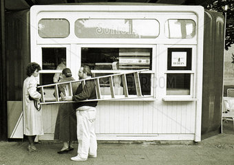Kiosk in Ost-Berlin 1987