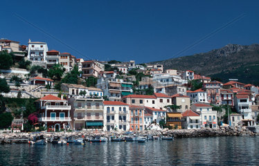 Griechenland  Hafen von Parga