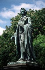 Schiller-Denkmal in Frankfurt