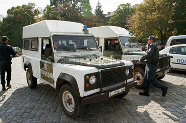 Bulgarisches Sondereinsatzkommando in Sofia