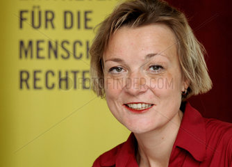 Berlin  Deutschland  Monika Lueke  Generalsekretaerin von Amnesty International