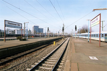 Hannover  Deutschland  Hauptbahnhof in der Messestadt