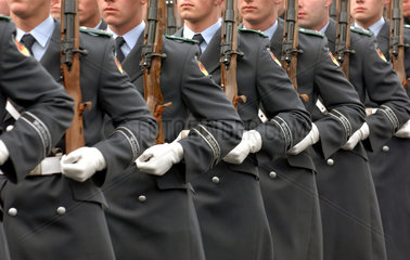 Geloebnis bei der Bundeswehr  Berlin