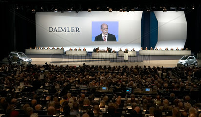 Berlin  Deutschland  Hauptversammlung der Daimler AG