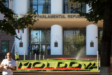 Republik Moldau  Chisinau - Das Parlament der Republik Moldau