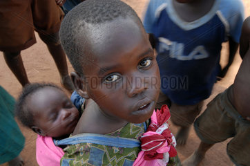 Uganda  Fluechtlingslager Amida
