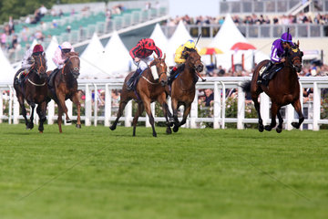 Royal Ascot  Hootenanny with Victor Espinoza up wins the Windsor Castle Stakes