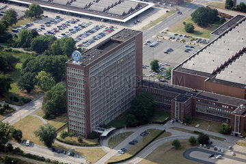 Luftbild des Volkswagenwerkes Wolfsburg