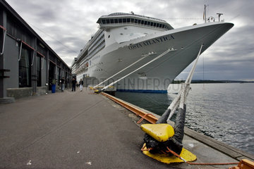 Norwegen  Oslo  M/S Costa Atlantica im Hafen